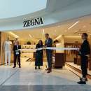 inauguration boutique ZEGNA