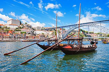Porto bateaux sur le Douro