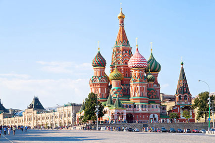 Cathédrale Saint Basile Moscou