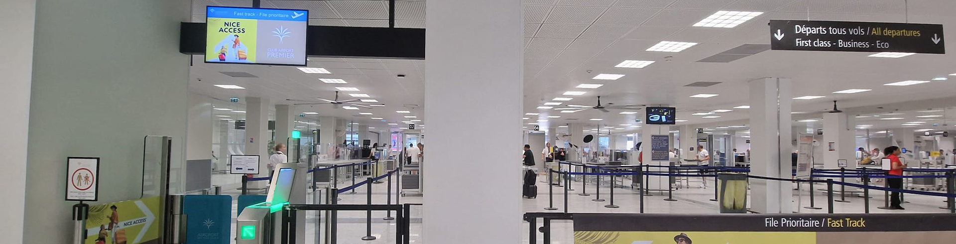 File prioritaire Terminal 1