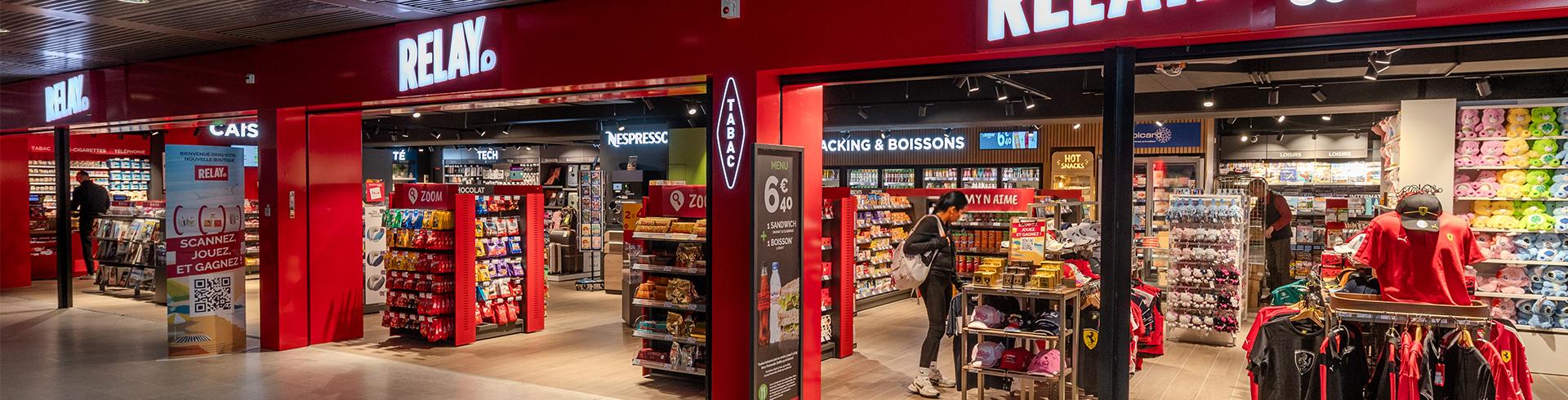 Relay at Nice Airport