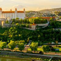 Bratislava Vue vieille ville