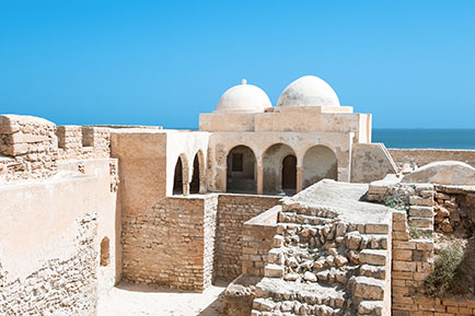 Djerba - Visite de Ghazi Mustapha