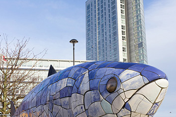 Belfast big fish sculpture