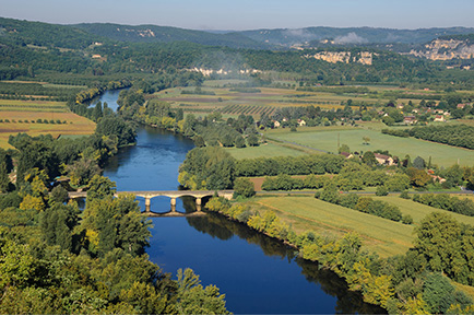 Bergerac Rivière en Dordogne