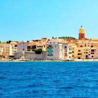 Saint Tropez vue de la mer