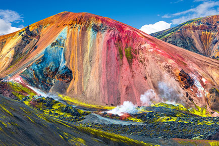 Islande montagne rouge