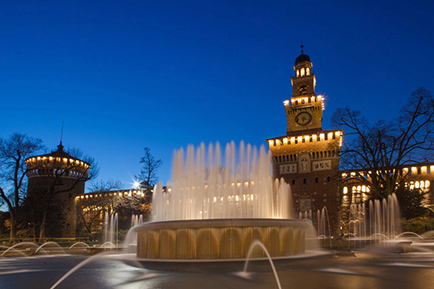 Milan fontaine Castello