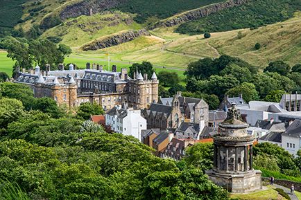 Edimbourg palais de Holyrood