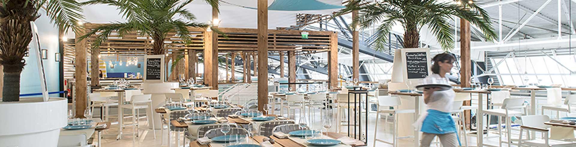 Restaurant La plage Aeroport Nice