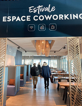 Espace Coworking Bar Restaurant Estivale