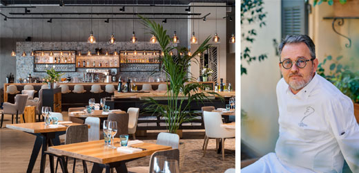 Bar Restaurant Estivale Intérieur - Chef Bruno Oger