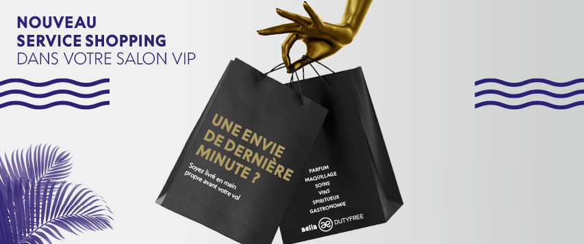Service shopping salon VIP Moment
