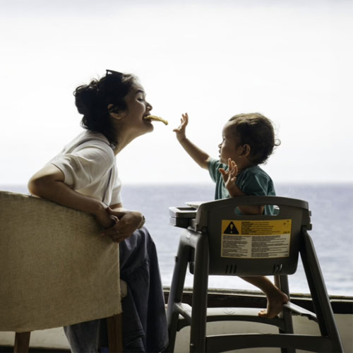 Enfant Chaise haute restaurant