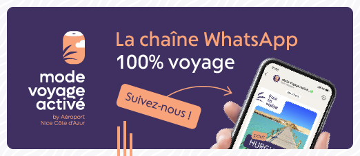 Chaîne WhatsApp Mode Voyage Activé