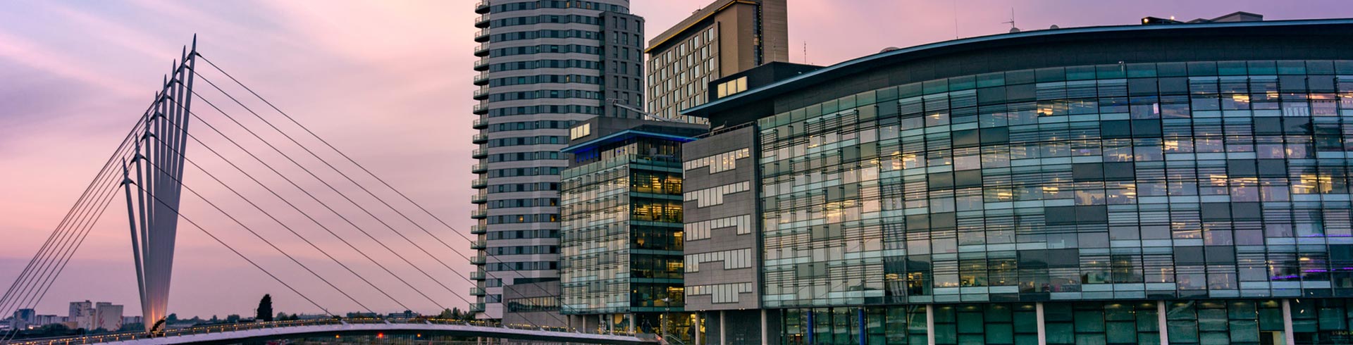 Manchester vue du centre ville