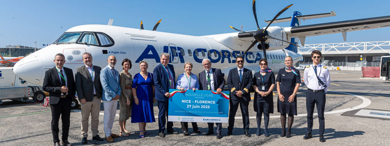 Vol inaugural Air Corsica