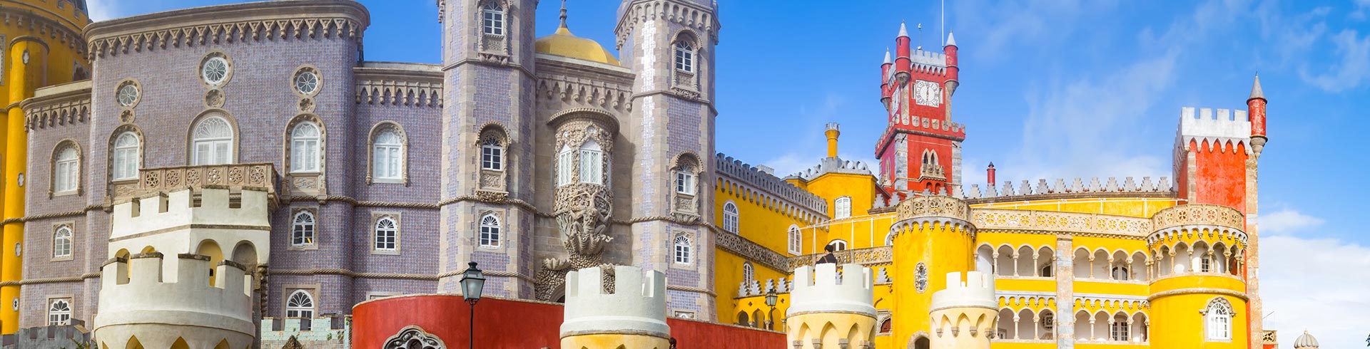 Le Palais national de Pena à Lisbonne