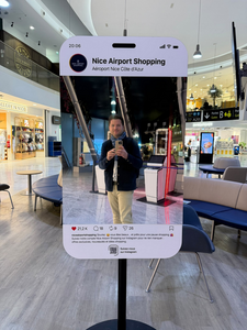 Espace Instagrammable Nice Airport Shopping