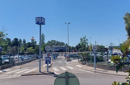 Parking P8 Aéroport Nice