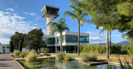 Tour de contrôle aéroport Cannes-Mandelieu
