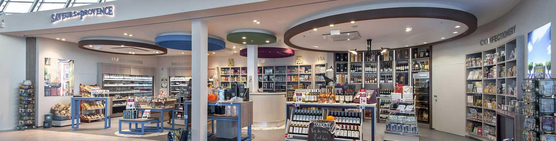 boutique Saveurs de Provence Aéroport Nice Côte d'Azur Terminal 1 boutique Saveurs de Provence Aéroport Nice Côte d'Azur Terminal 1
