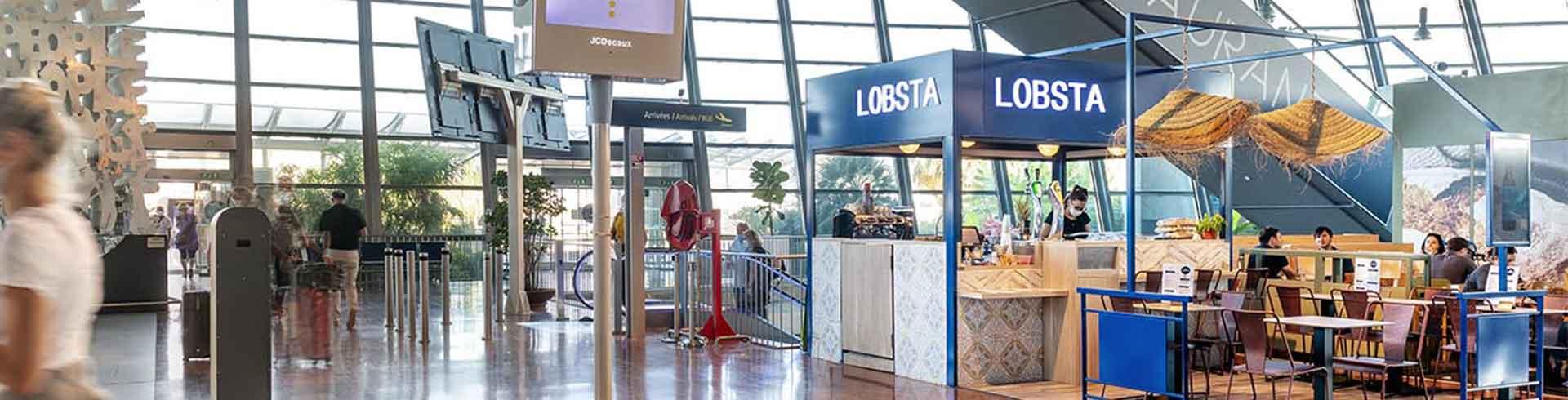 Lobsta le pop-up healthy et gourmand au Terminal 2 de l'aéroport de Nice Lobsta le pop-up healthy et gourmand au Terminal 2 de l'aéroport de Nice