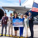 Vignette CP vol inaugural Boston Delta Air Lines